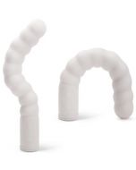 Vibrador Zig Zag Branco c/ Aquecimento 2