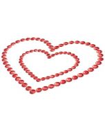 Cobertura Mamilos Mimi Heart Bijoux Indiscrets Vermelhos 1
