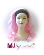 Cabeleira Lisa Rosa