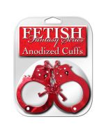 Algemas Fetish Fantasy Series Anodized Vermelhas Caixa