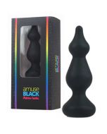 Plug Anal Amuse Black S Adrien Lastic Preto