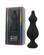 Plug Anal Amuse Black L Adrien Lastic Preto