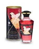Óleo de Massagem Beijável Shunga Morango Champanhe (100 ml)