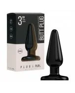 Plug Anal em Borracha Plug & Play 3