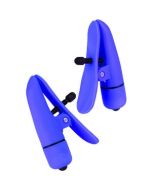 Pinças Vibratórias P/ Mamilos Nipplettes Roxas