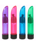 Vibrador Crystal Clear Rosa