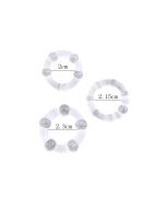 Kit Anéis Erection Clear Rings 1