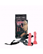 Strap On Crotchless 2 Dongs