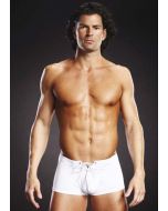 Boxer Lace Up Trunk Branco