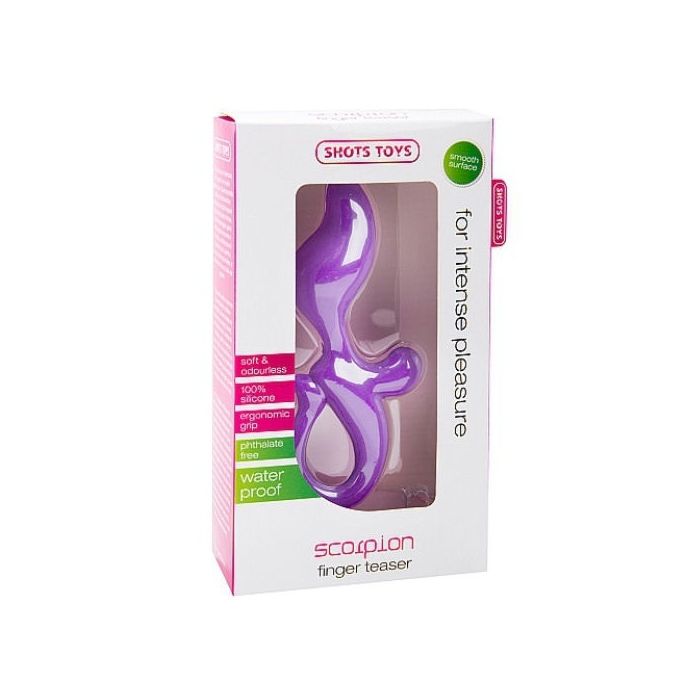 Estimulador Anal e Vaginal Scorpion Roxo