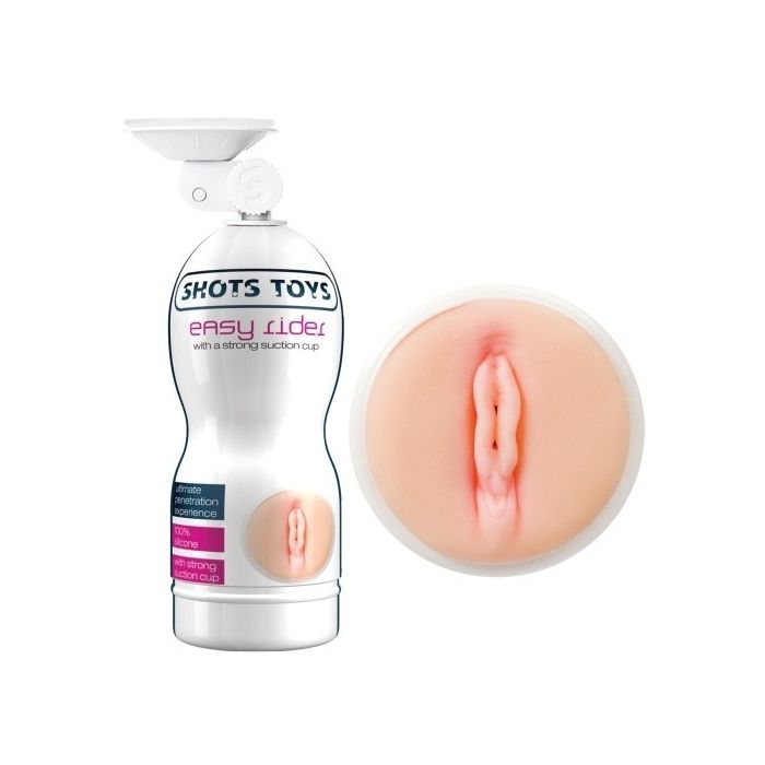 Masturbador Masculino C/ Ventosa Easy Rider Vaginal