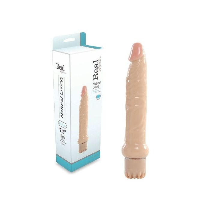 Vibrador Realístico Real Rapture Hurricane 7.5