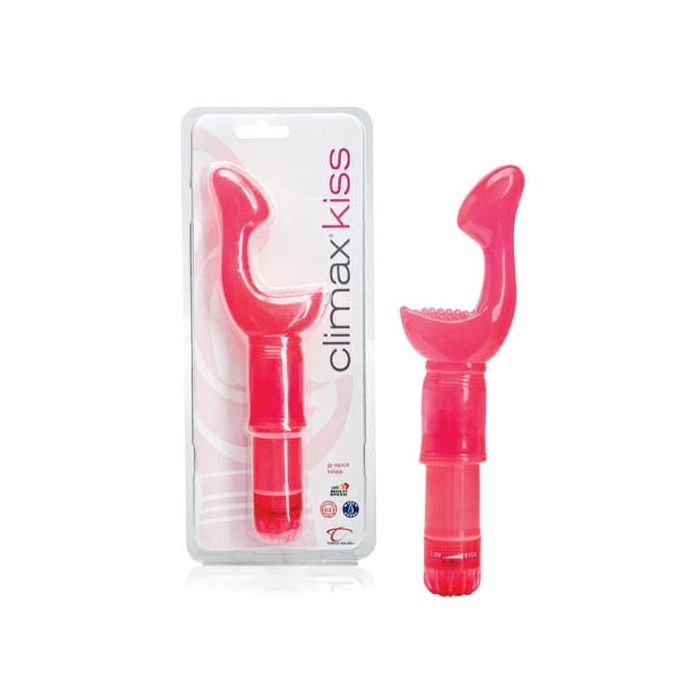 Estimulador de Clitoris Climax Kiss G-Spot Bliss Rosa