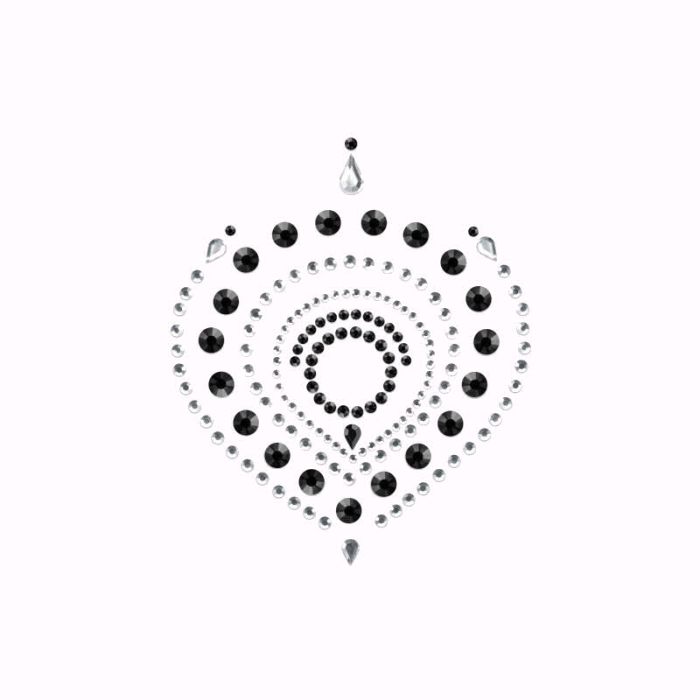 Decorações Corporais Mimi Flamboyant Bijoux Indicrets Pretas & Cinzentas 1
