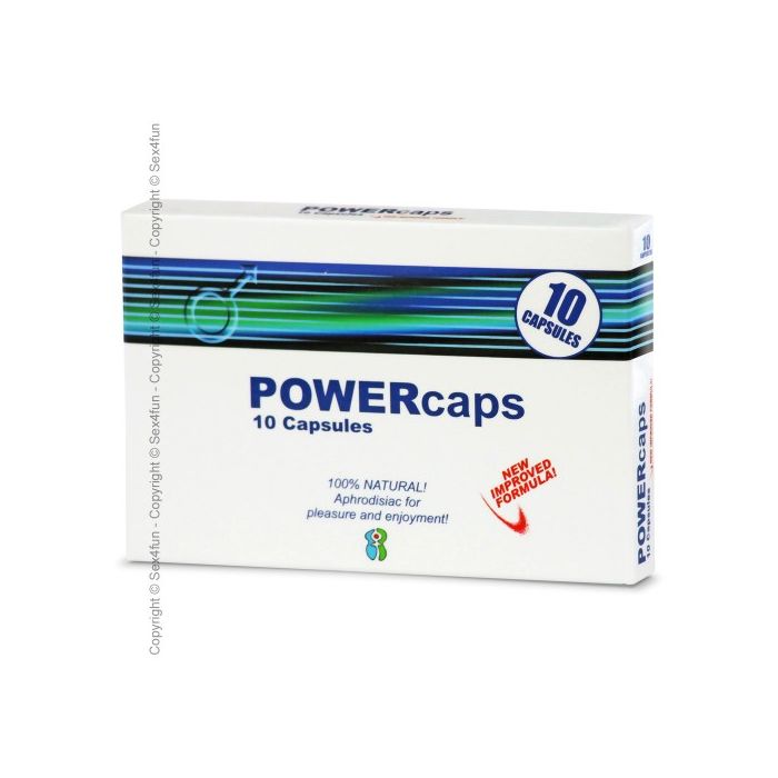 Potenciador Powercaps Homem (10 Un)