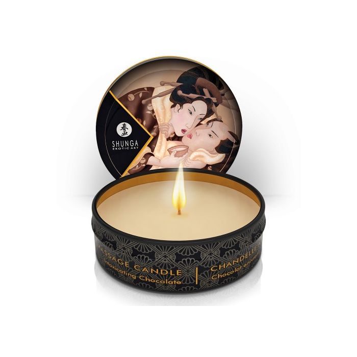 Vela de Massagem Afrodisíaca Shunga Chocolate (30 ml)
