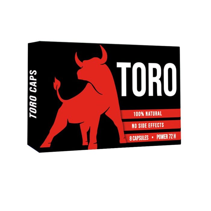 Potenciador Toro® Homem (4 Un)