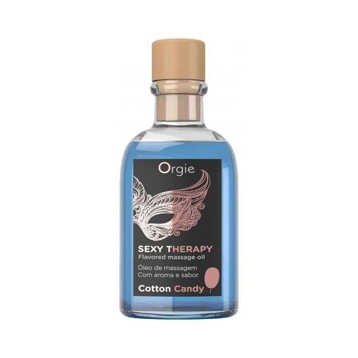 Conjunto Gel de Massagem Orgie Sexy Therapy Algodão Doce + Pluma (100 ml)