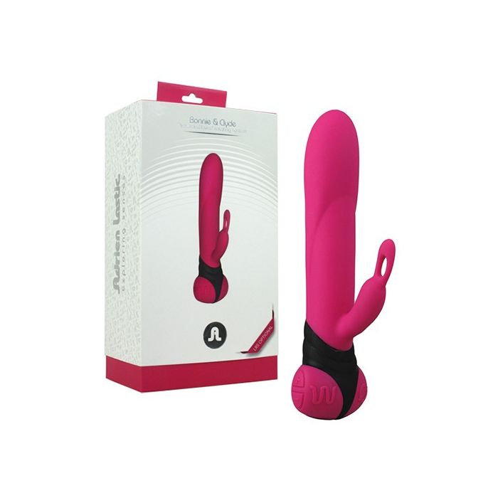 Vibrador Bonnie & Clyde Adrien Lastic Rosa