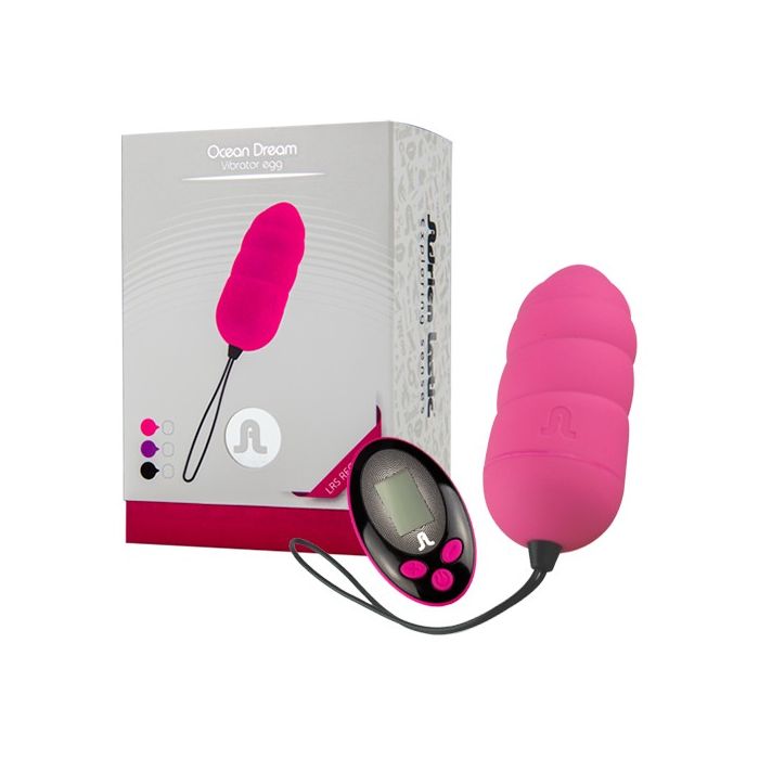 Ovo Vibratório Ocean Dream Adrien Lastic C/ Comando Remoto Rosa