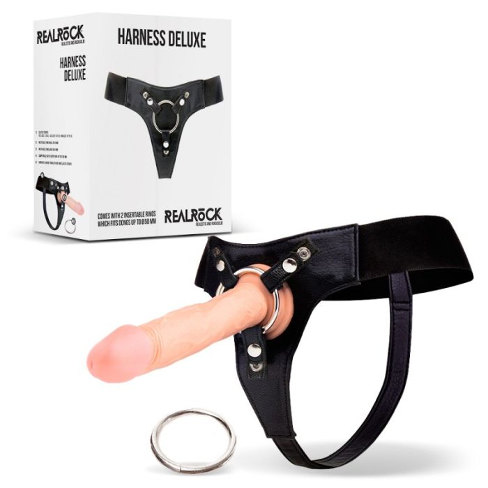 Strap On Cinta Real Rock Deluxe Harness Caixa