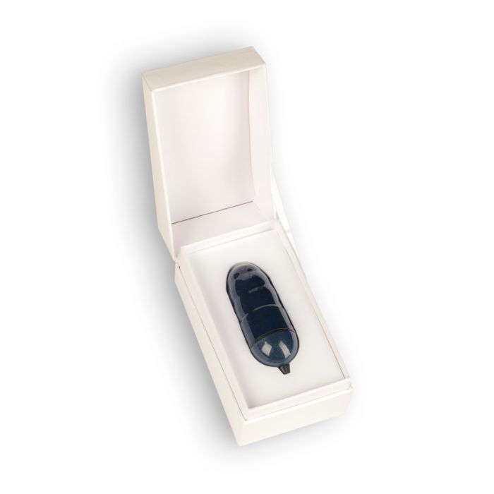 Ovo Vibratório Recarregável Ocean Storm Adrien Lastic C/ Comando Remoto Azul Escuro 2