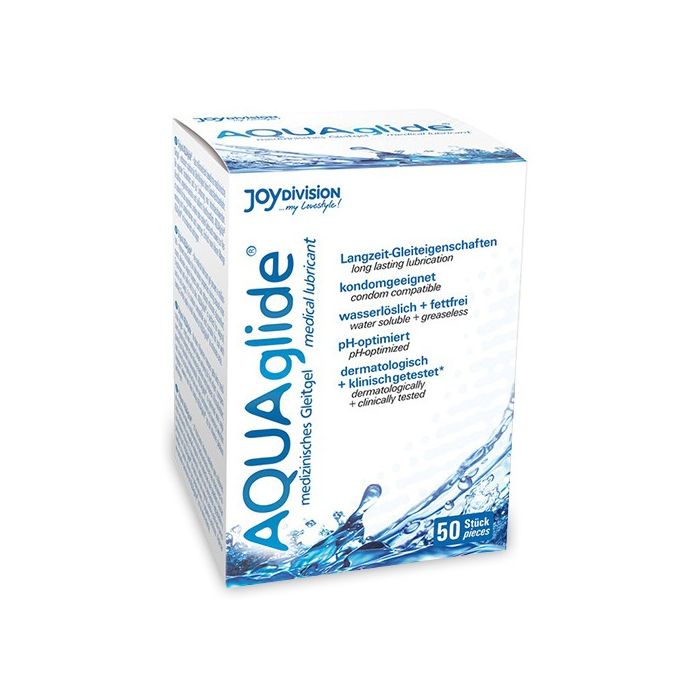 Gel Lubrificante Aqua Glide Doses Individuais (50 Un)