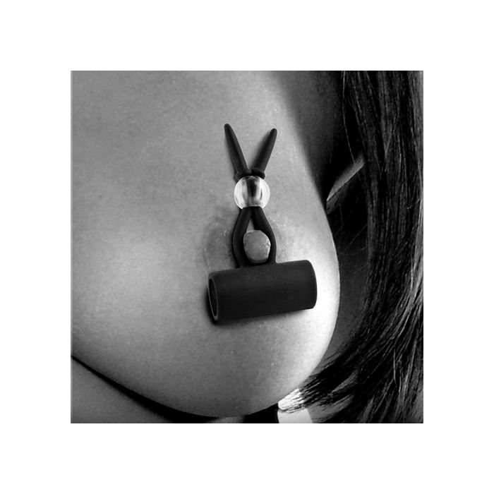 Estimuladores de Mamilos Vibrating Silicone Nipple Lassos Fetish Fantasy Limited Edition 2