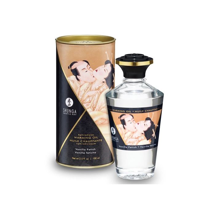 Óleo de Massagem Beijável Shunga Baunilha (100 ml)
