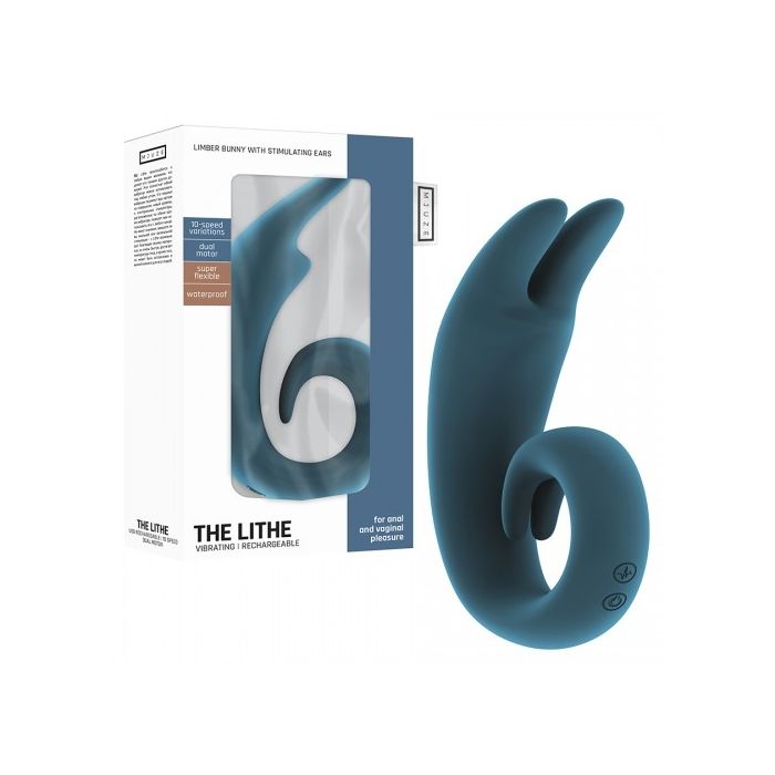 Vibrador Recarregável The Lithe Azul Conjunto