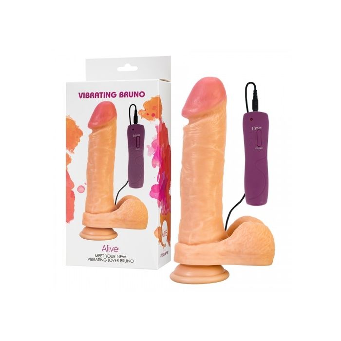 Vibrador Realístico Alive Bruno Conjunto