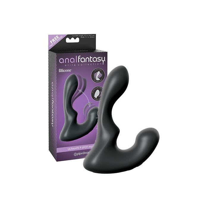 Estimulador da Próstata Vibratório Recarregável Ultimate P-Spot Milker Anal Fantasy Elite Collection Conjunto
