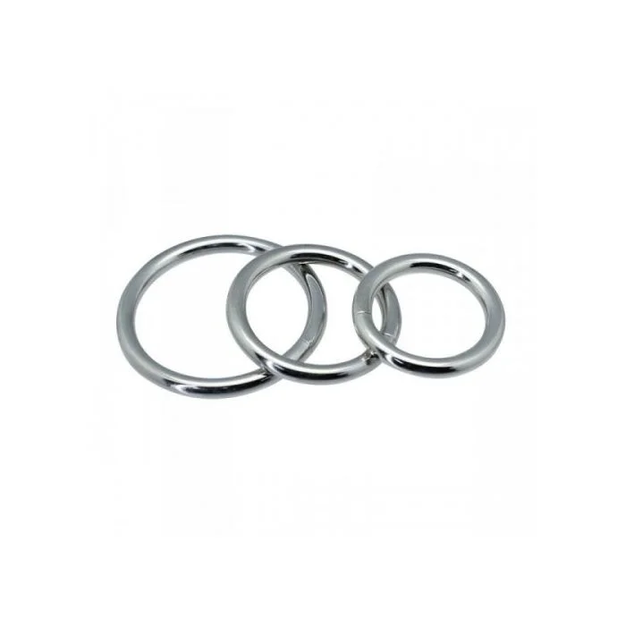 Conjunto de 3 Anéis Metal Cock Rings Timeless 2