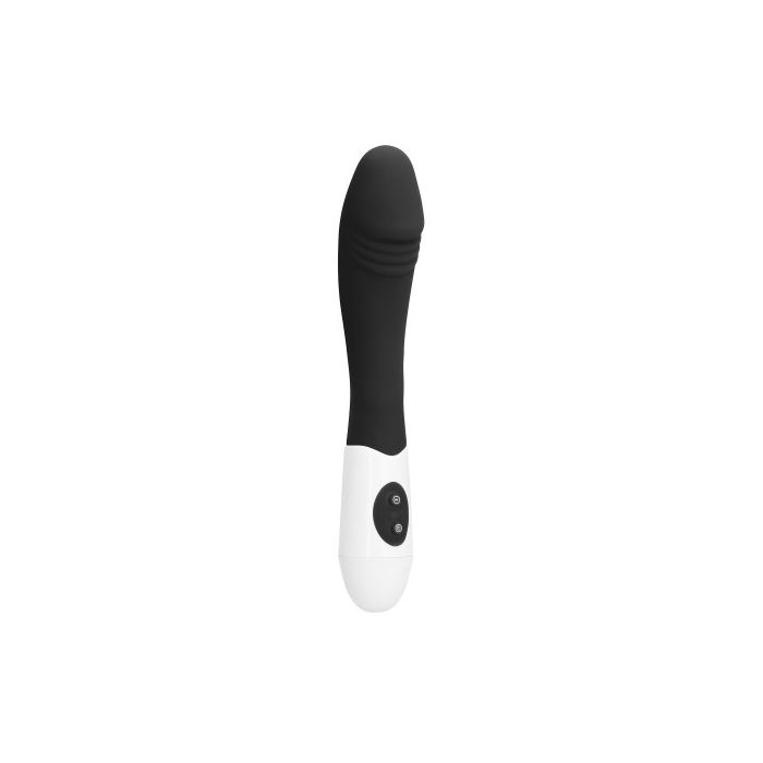 Vibrador em Silicone Ribbed Gc Preto 2