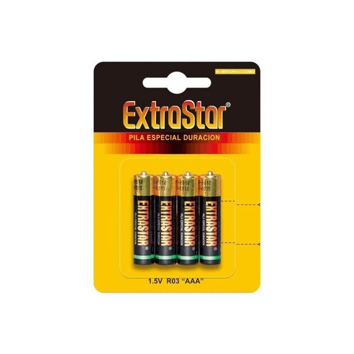 Pilhas ExtraStar AAA (4 Un)