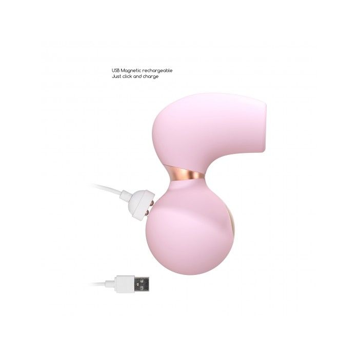 Estimulador de Clitóris Recarregável Invicible Irresistible Rosa 3