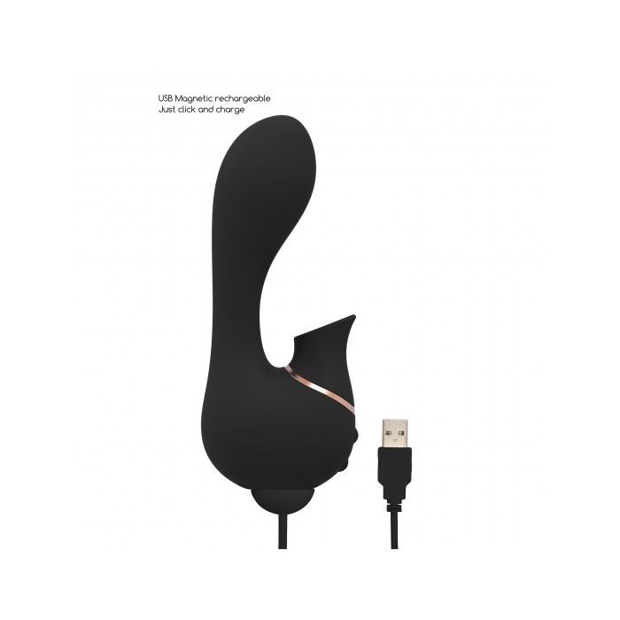 Vibrador Recarregável Mythical Irresistible Preto 5