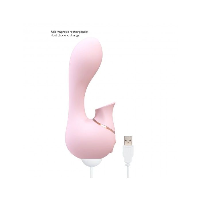 Vibrador Recarregável Mythical Irresistible Rosa 4