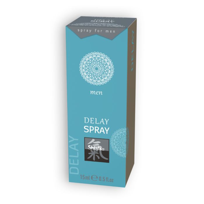Spray Retardante Shiatsu Delay Spray (15 ml) Caixa