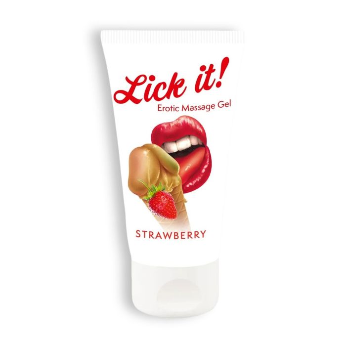 Óleo de Massagem Lick It Morango (50ml)