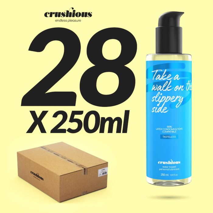 Pack de Lubrificantes à Base de Água Crushious (28 X 250 ml)