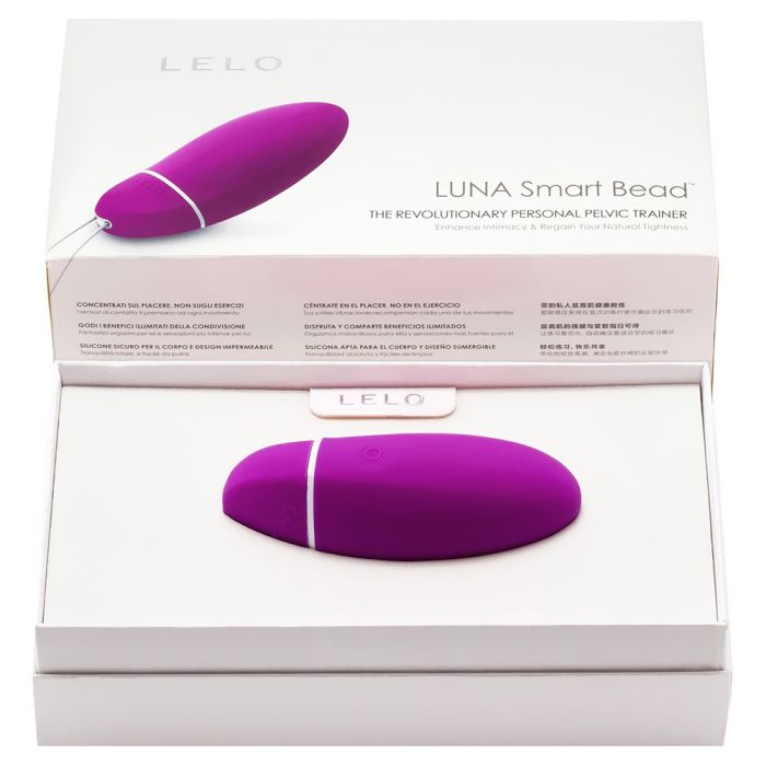Vibrador Lelo® Luna Smart Bead Rosa escuro