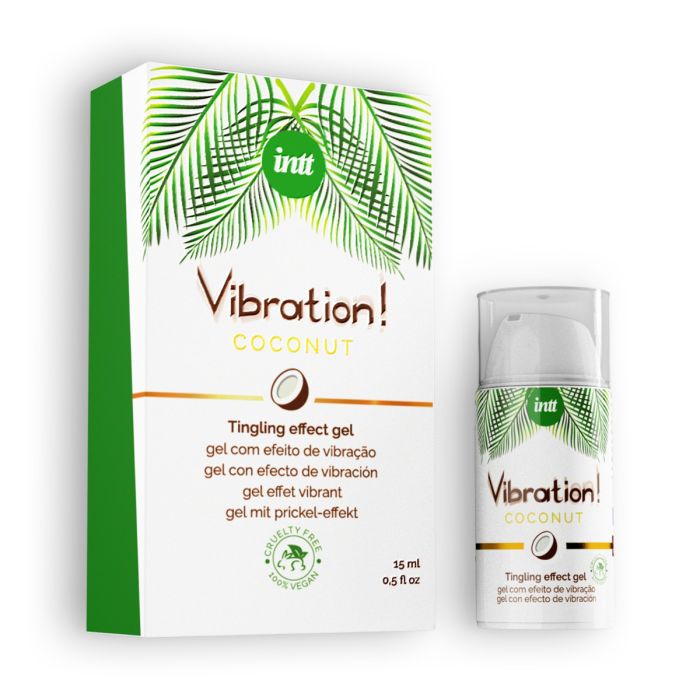 Vibrador Liquido Estimulante Unisexo Vegan Intt Vibration! Coco (15 ml)