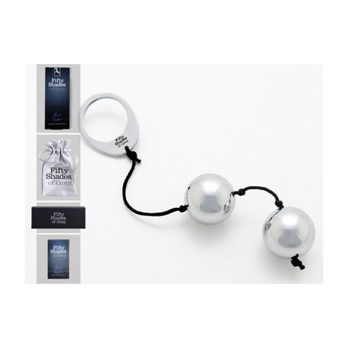Bolas Vaginais de Metal Ben Wa Balls 50 Shades Of Grey
