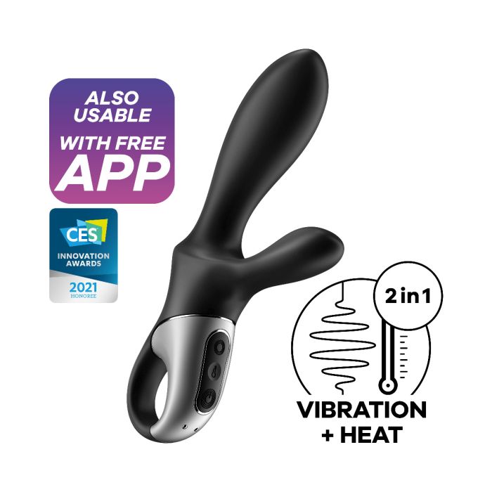 Vibrador Recarregável Satisfyer Heat Climax + C/ APP