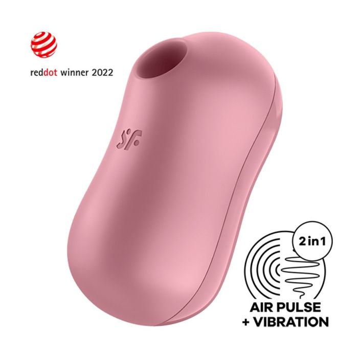 Vibrador Recarregável Satisfyer Cotton Candy Rosa