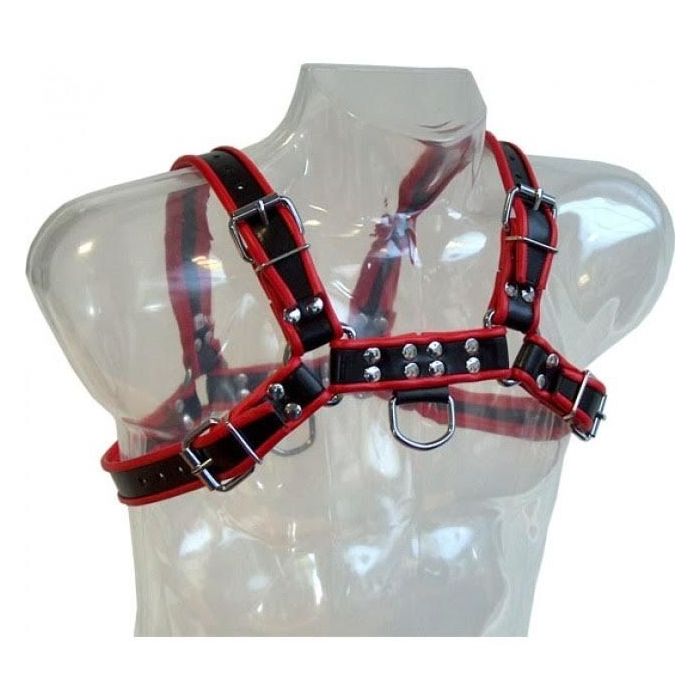 Arnês Corporal Leather Body Chain Harness III