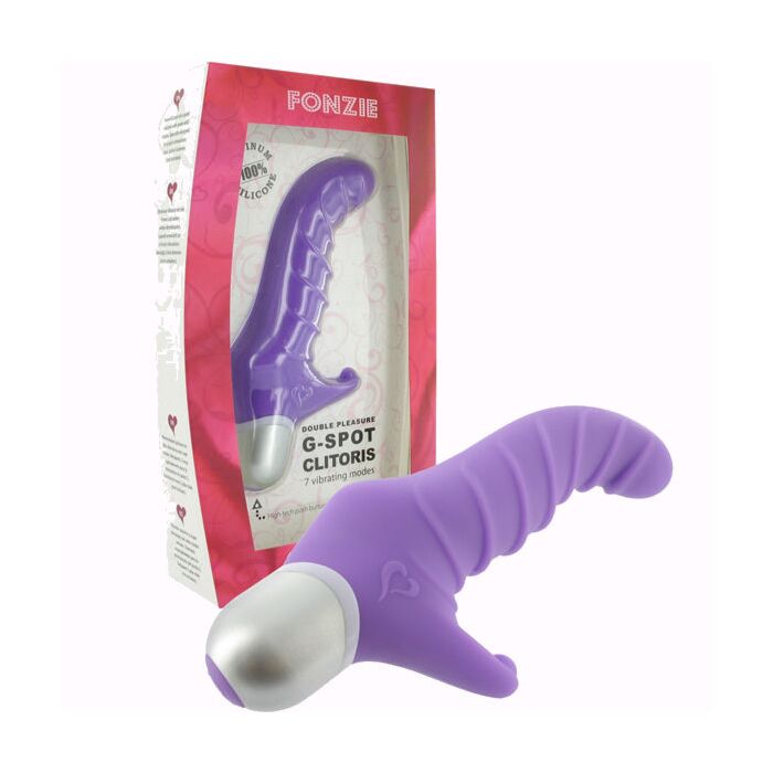 Vibrador Ponto G FeelzToys Fonzie Roxo