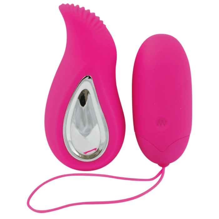 Ovo Vibratório Recarregável C/ Comando Rosa Amoressa