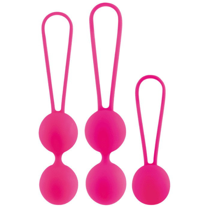 Conjunto de Bolas Vaginais Amoressa Osian Set Rosa